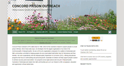 Desktop Screenshot of concordprisonoutreach.org